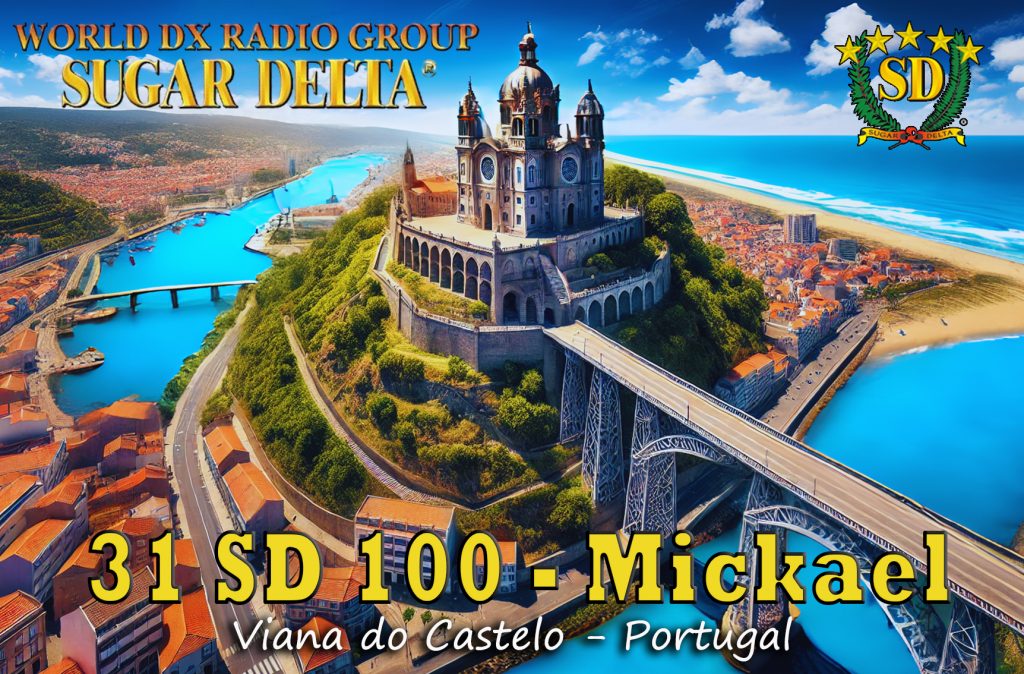 Mickael, opérateur radio 31FDX015 / 31SD100 actif depuis le Portugal, passionné de radio depuis 1993 et titulaire de l'indicatif F4JRU.