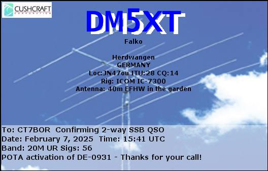 CT7BOR_DM5XT_20M_SSB_20250207_1541