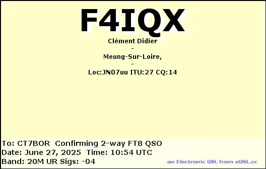 CT7BOR_F4IQX_20M_FT8_20250627_1054