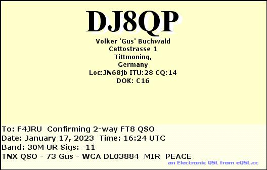 F4JRU_DJ8QP_30M_FT8_20230117_1624