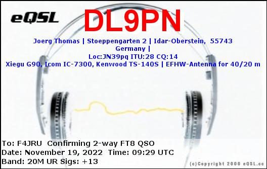 F4JRU_DL9PN_20M_FT8_20221119_0929