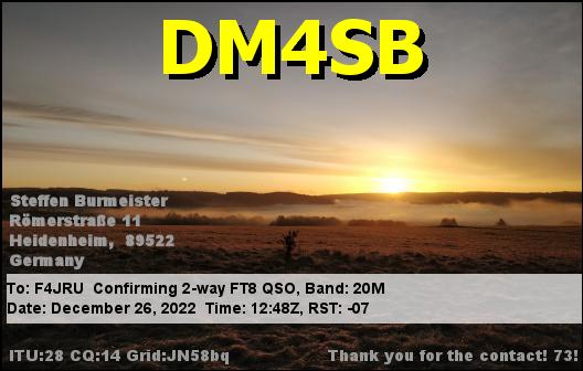 F4JRU_DM4SB_20M_FT8_20221226_1248