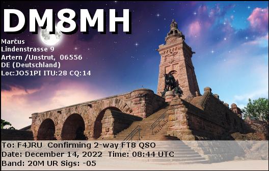 F4JRU_DM8MH_20M_FT8_20221214_0844
