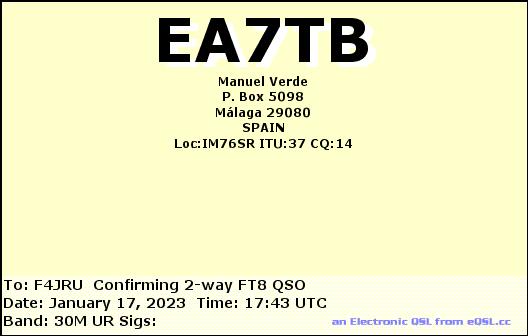 F4JRU_EA7TB_30M_FT8_20230117_1743