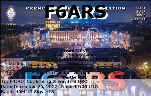 F4JRU_F6ARS_40M_FT8_20221226_1703