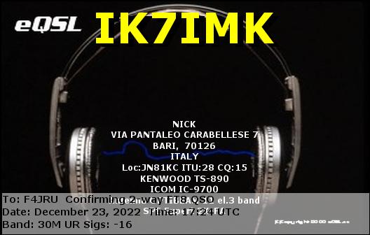 F4JRU_IK7IMK_30M_FT8_20221223_1724