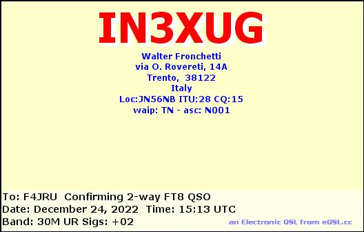 F4JRU_IN3XUG_30M_FT8_20221224_1513
