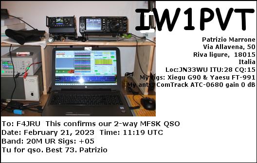 F4JRU_IW1PVT_20M_MFSK_20230221_1119
