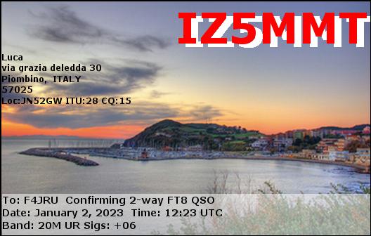 F4JRU_IZ5MMT_20M_FT8_20230102_1223