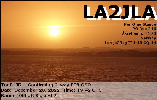 F4JRU_LA2JLA_40M_FT8_20221220_1942