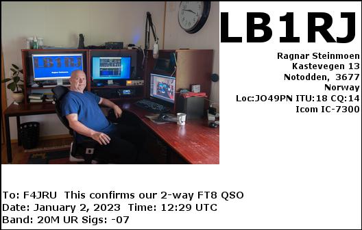 F4JRU_LB1RJ_20M_FT8_20230102_1229
