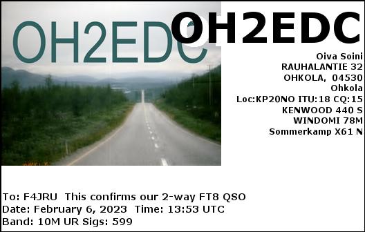F4JRU_OH2EDC_10M_FT8_20230206_1353