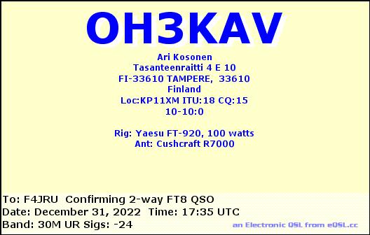 F4JRU_OH3KAV_30M_FT8_20221231_1735