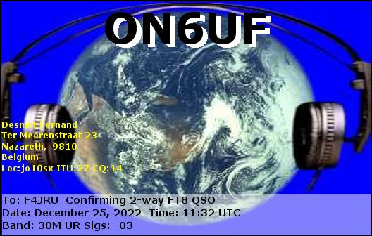F4JRU_ON6UF_30M_FT8_20221225_1132