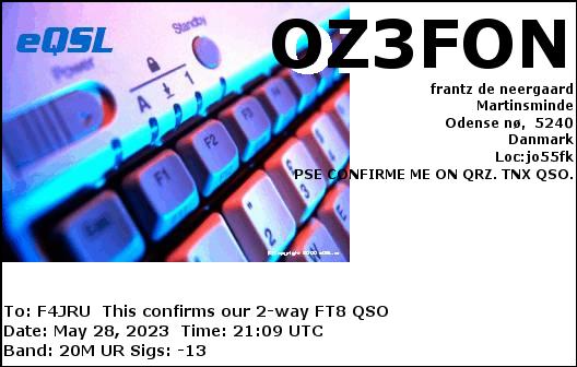 F4JRU_OZ3FON_20M_FT8_20230528_2109