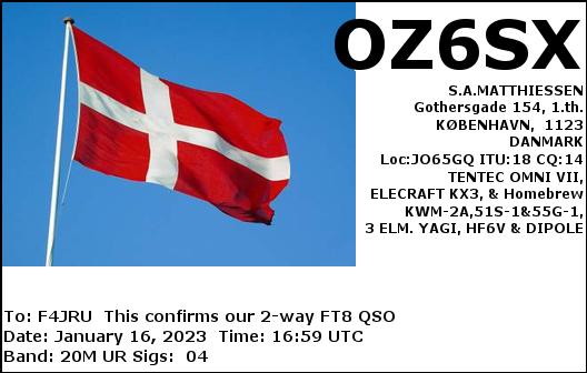 F4JRU_OZ6SX_20M_FT8_20230116_1659