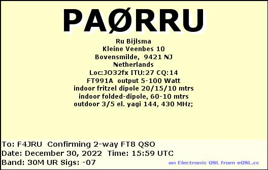 F4JRU_PA0RRU_30M_FT8_20221230_1559