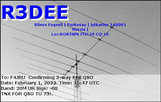 F4JRU_R3DEE_20M_FT8_20230201_1547
