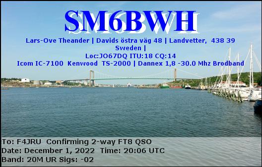 SM6BWH Lars-Ove