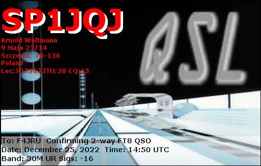 F4JRU_SP1JQJ_30M_FT8_20221225_1450