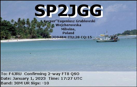 F4JRU_SP2JGG_30M_FT8_20230101_1727