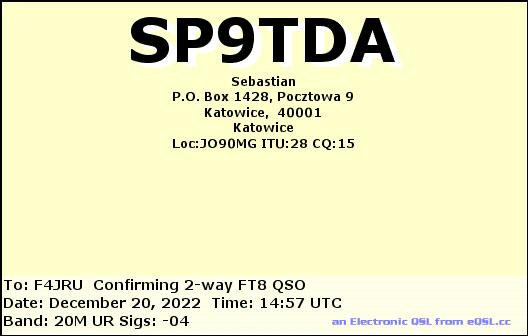 F4JRU_SP9TDA_20M_FT8_20221220_1457