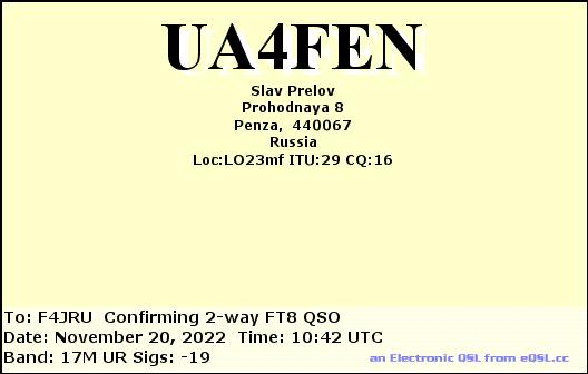 F4JRU_UA4FEN_17M_FT8_20221120_1042