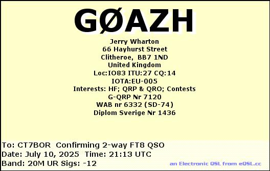 CT7BOR_G0AZH_20M_FT8_20250710_2113