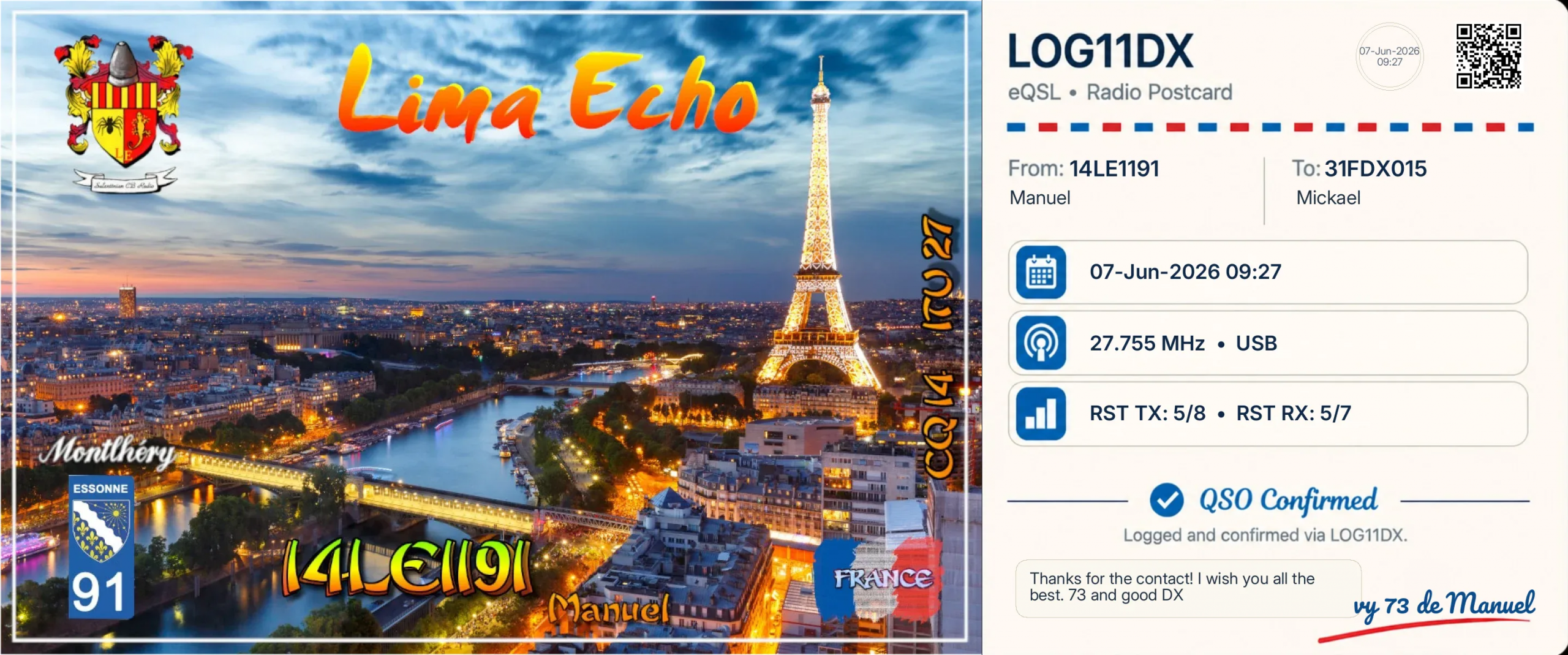 eQSL_26-06-07_09-27_14LE1191_31FDX015